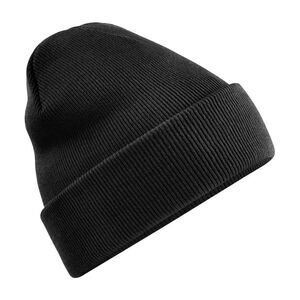 Beechfield Recycled Cuffed Beanie / Black